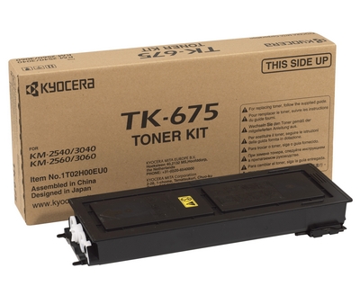 TK-675 - KYOCERA MITA ORIGINAL BLACK TONER FOR KM2540 KM2560 KM3040 KM3060 PRINTERS